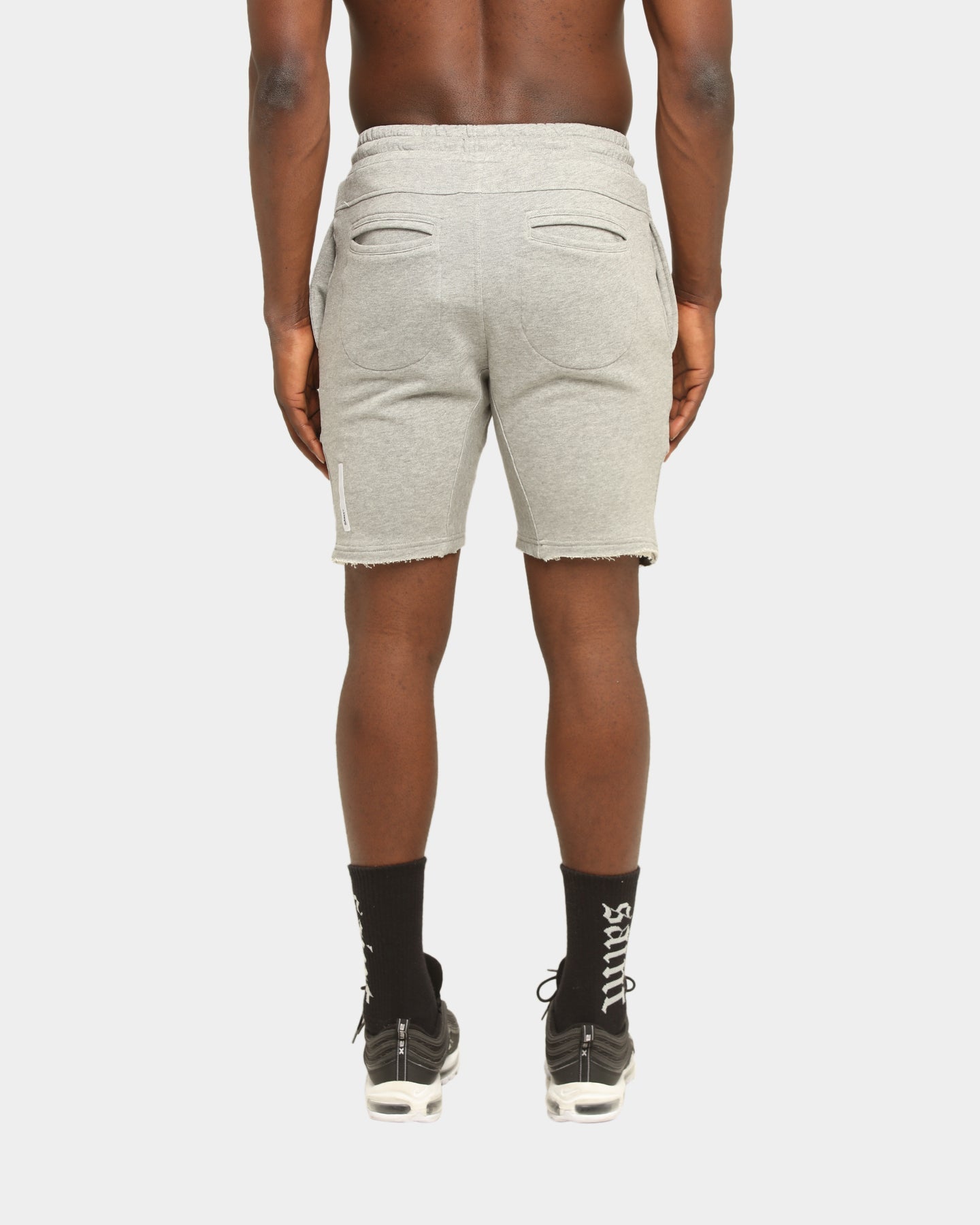 Saint Morta Icon X Track Shorts Grey