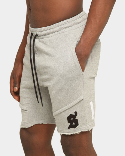 Saint Morta Icon X Track Shorts Grey