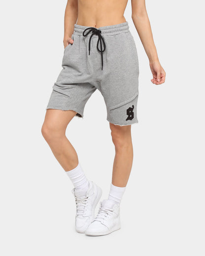 Saint Morta Icon X Track Shorts Grey