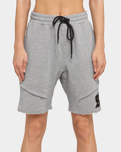 Saint Morta Icon X Track Shorts Grey