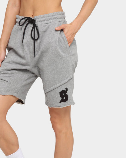Saint Morta Icon X Track Shorts Grey