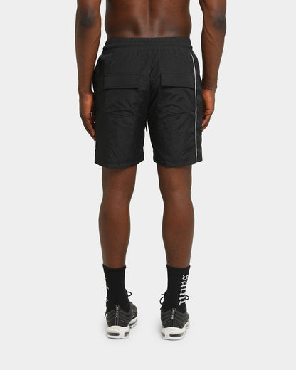 Saint Morta Era Track Shorts Black/White