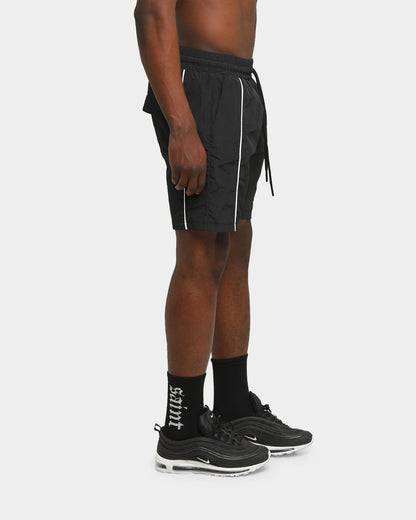 Saint Morta Era Track Shorts Black/White