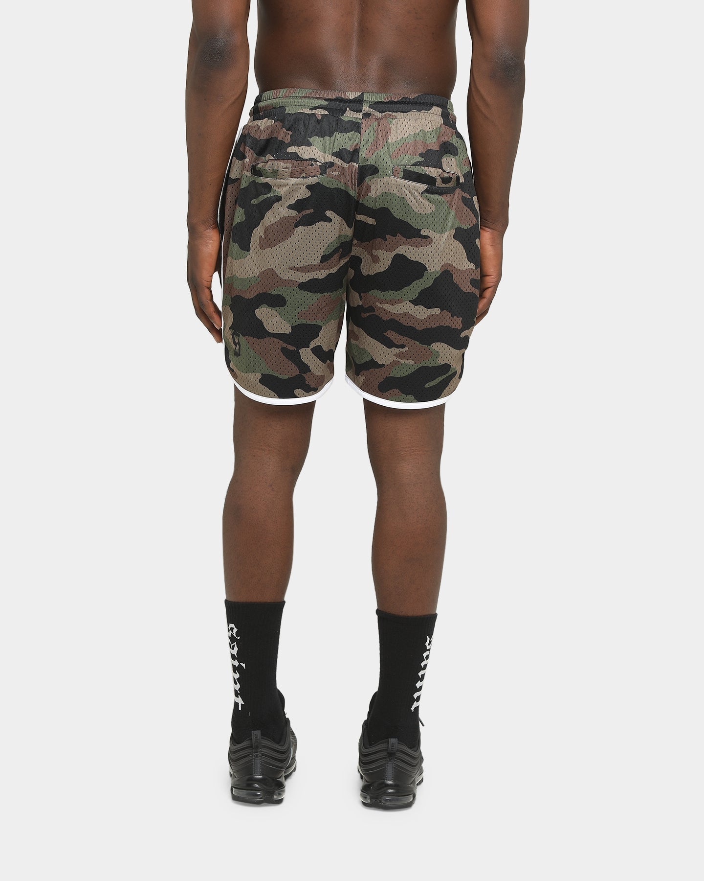 Saint Morta OG Mesh Basketball Shorts Camo