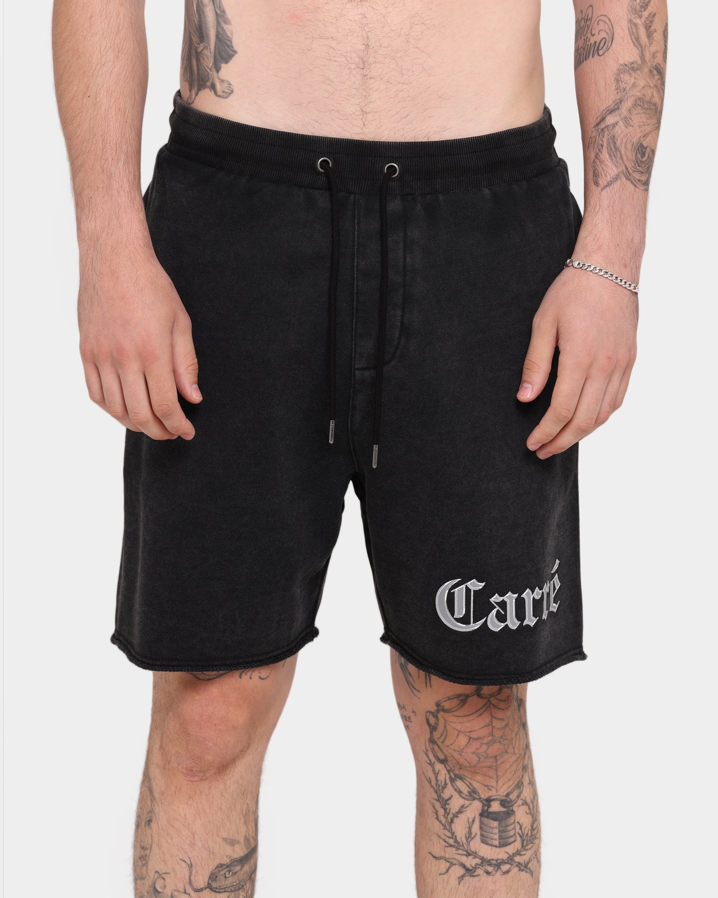 Carré Mafioso Vintage Shorts Washed Black