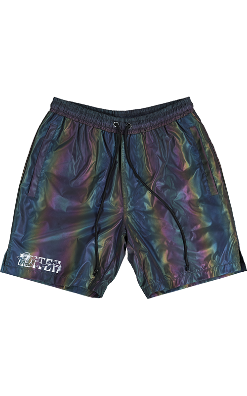 Loiter Reflective Walk Shorts Multi Coloured