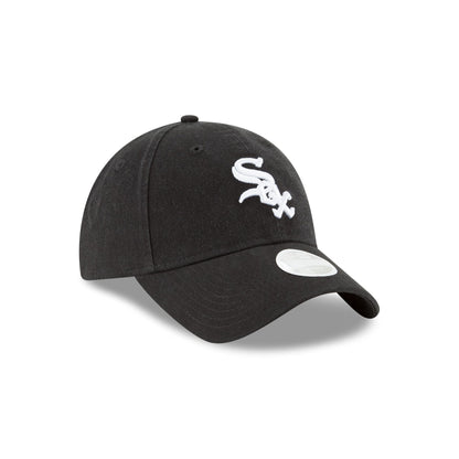 Chicago White Sox Women's Core Classic Black 9TWENTY Adjustable Hat