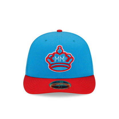 Miami Marlins City Connect Low Profile 59FIFTY Fitted Hat
