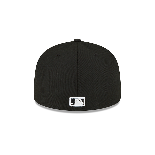 Miami Marlins Sidepatch Black 59FIFTY Fitted Hat
