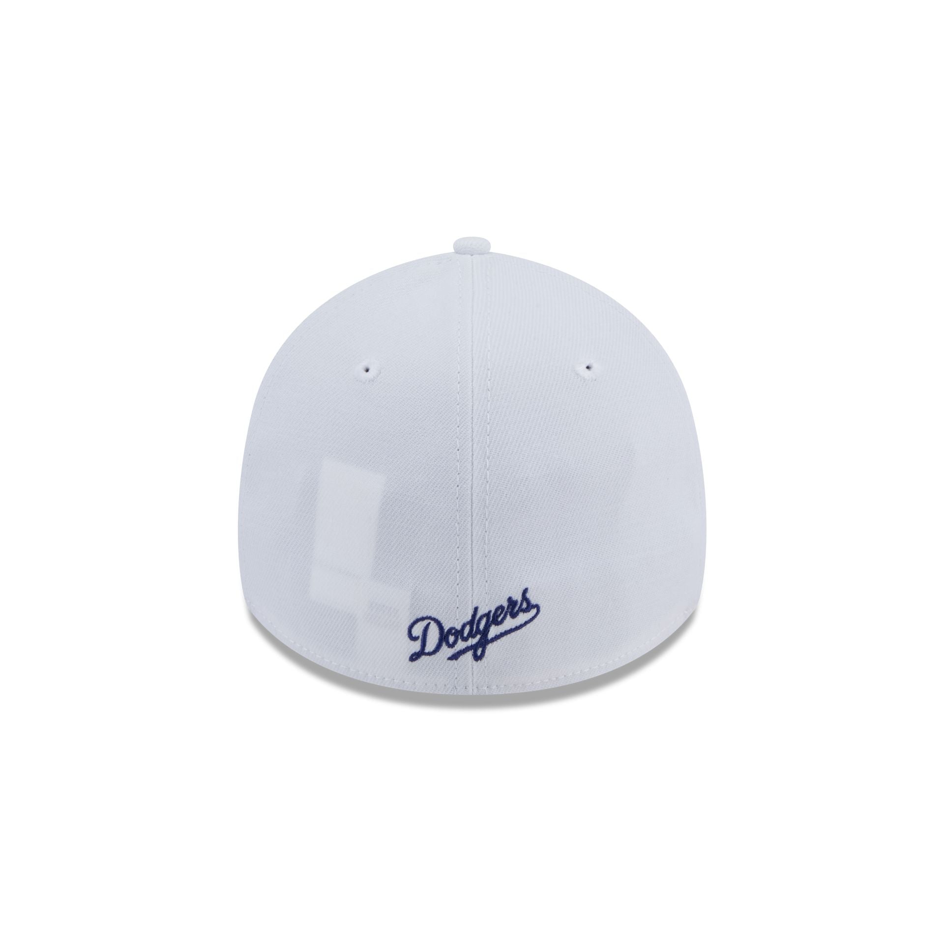 Los Angeles Dodgers Optic White 39THIRTY Stretch Fit Hat