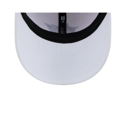 Miami Marlins Optic White 39THIRTY Stretch Fit Hat