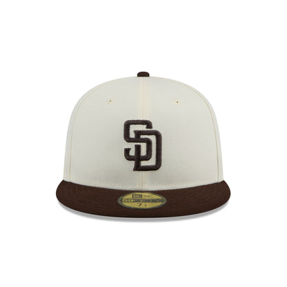 San Diego Padres Chrome 59FIFTY Fitted Hat