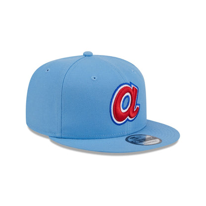 Atlanta Braves Sky Blue 9FIFTY Snapback Hat