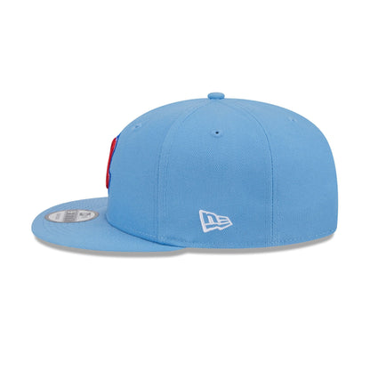 Atlanta Braves Sky Blue 9FIFTY Snapback Hat