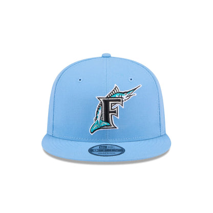 Miami Marlins Sky Blue 9FIFTY Snapback Hat