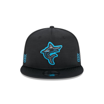Miami Marlins 2024 Clubhouse 9FIFTY Snapback Hat