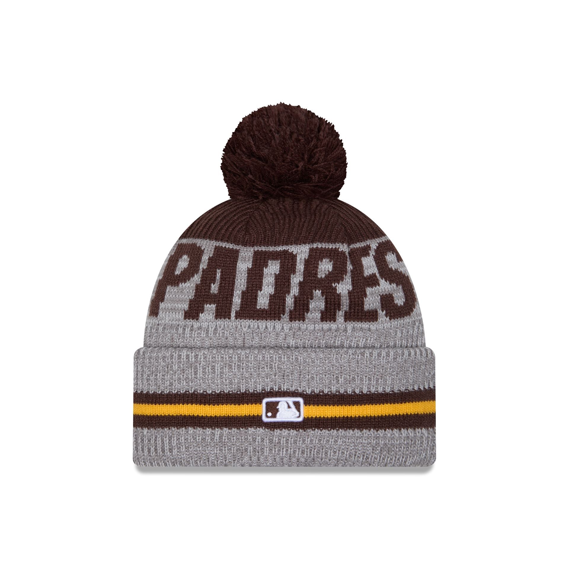 San Diego Padres Runner Pom Knit Hat