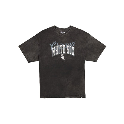 Chicago White Sox Women's Oversized Washed Black T-Shirt