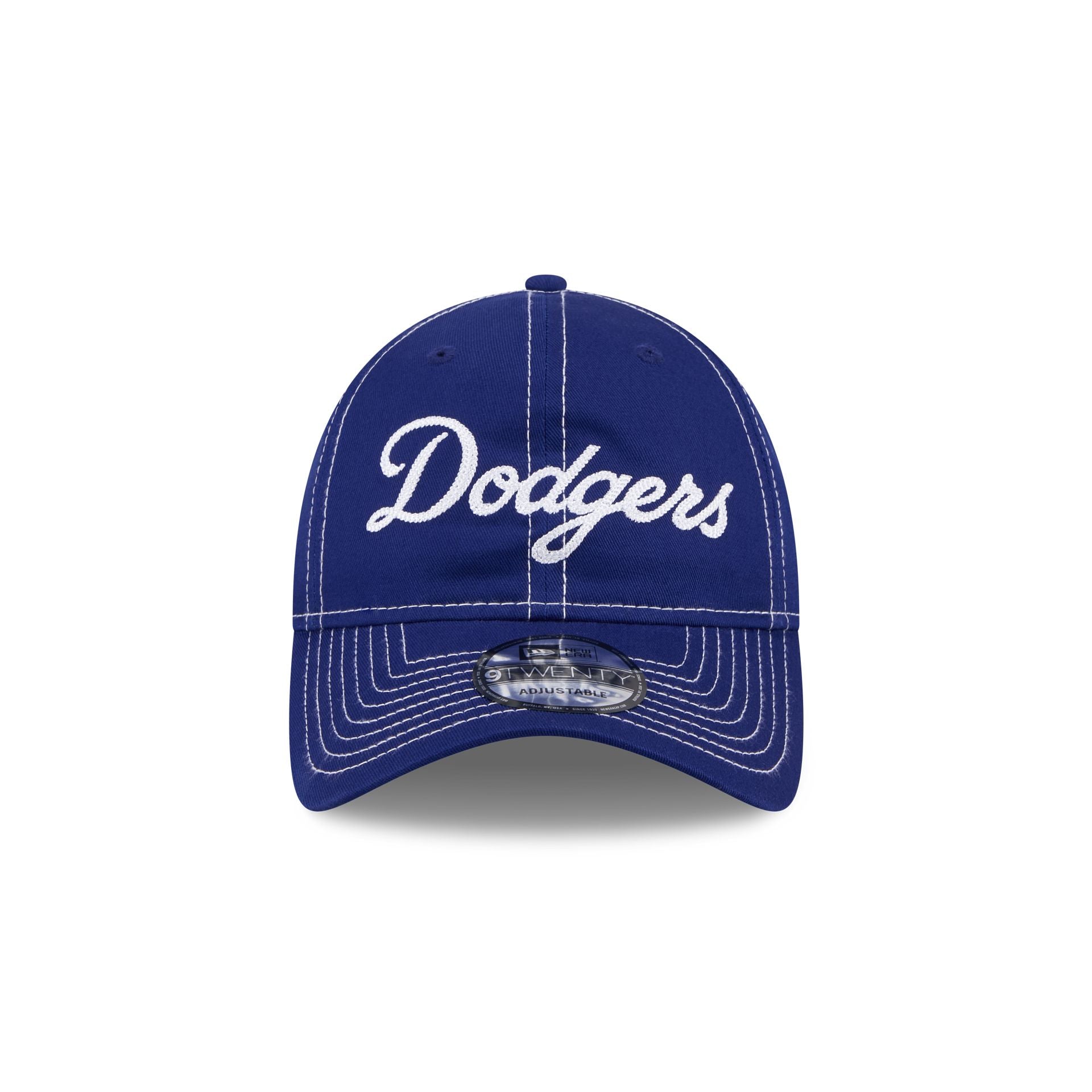 Los Angeles Dodgers Team Stitch 9TWENTY Adjustable Hat