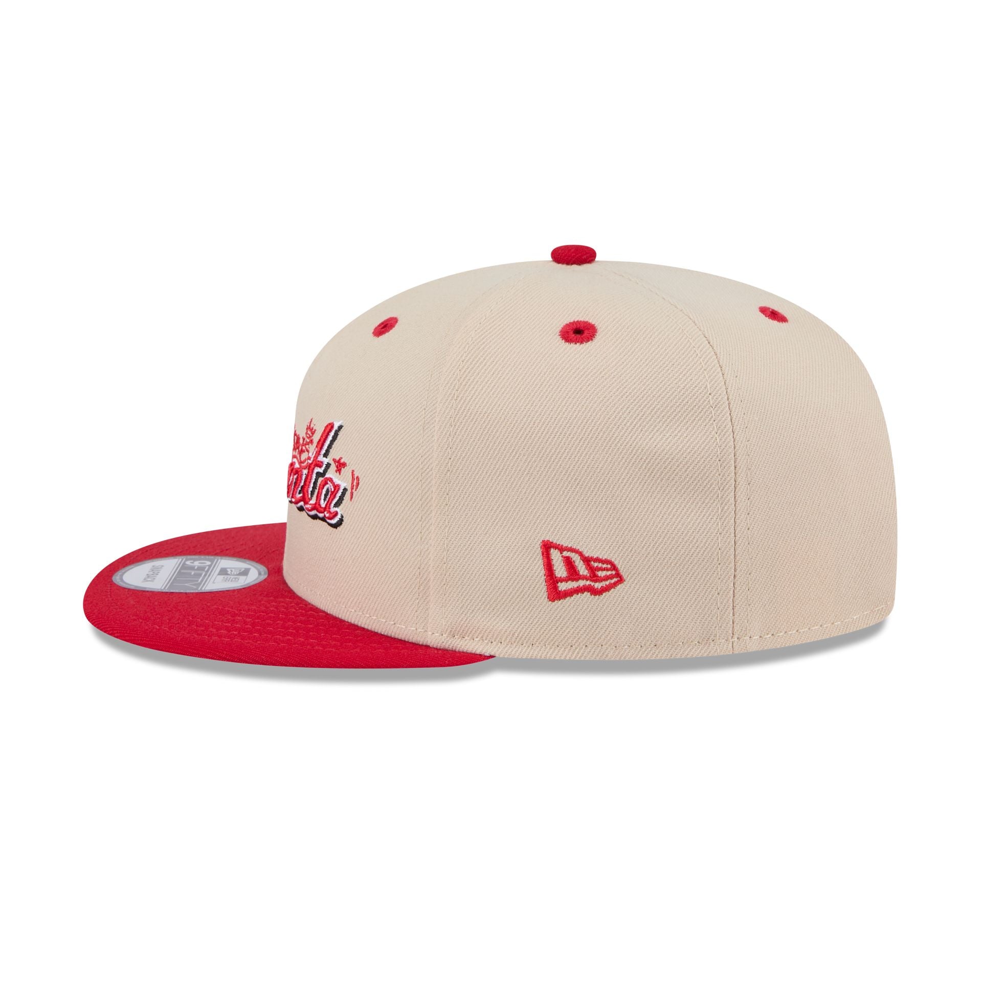 Atlanta Braves Team Art 9FIFTY Snapback Hat
