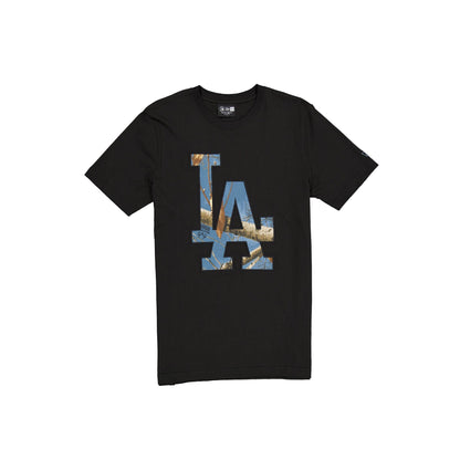 Los Angeles Dodgers Black Realtree T-Shirt