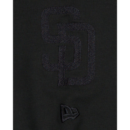 San Diego Padres Black on Black Logo Select Hoodie