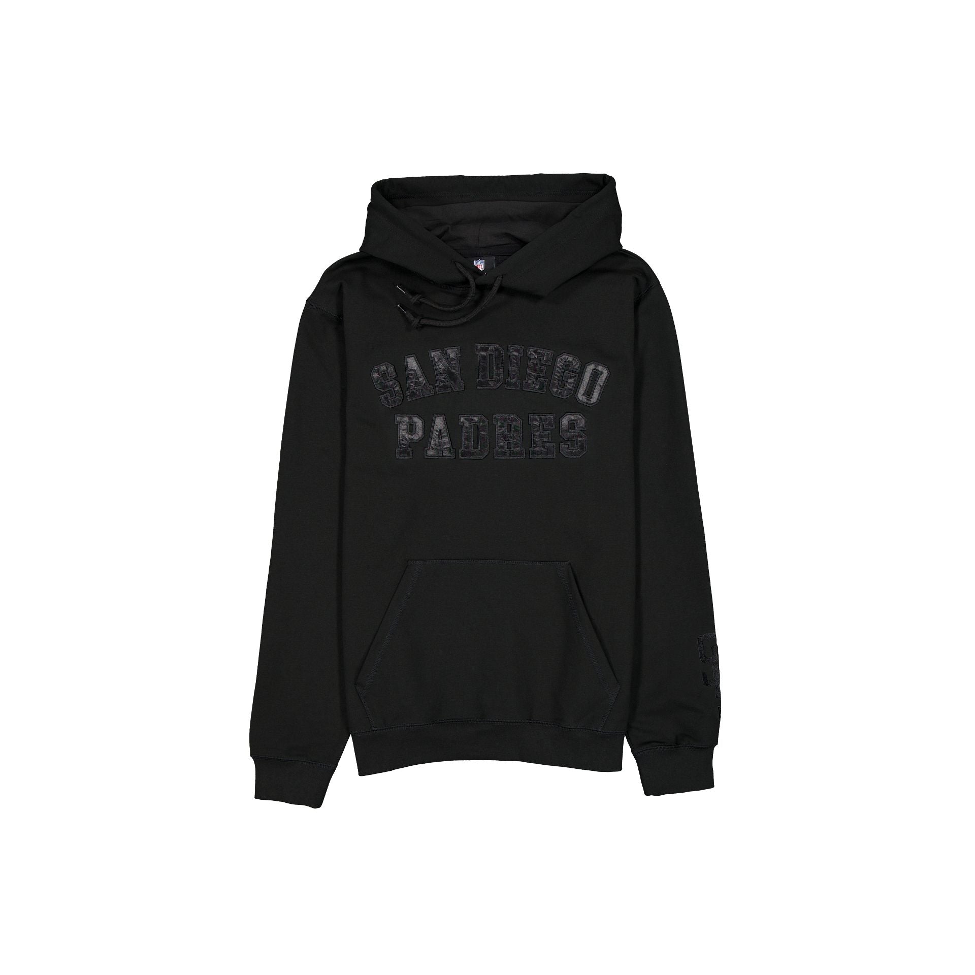 San Diego Padres Black on Black Logo Select Hoodie