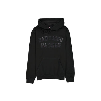 San Diego Padres Black on Black Logo Select Hoodie