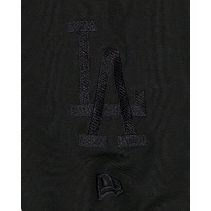 Los Angeles Dodgers Black on Black Logo Select Hoodie