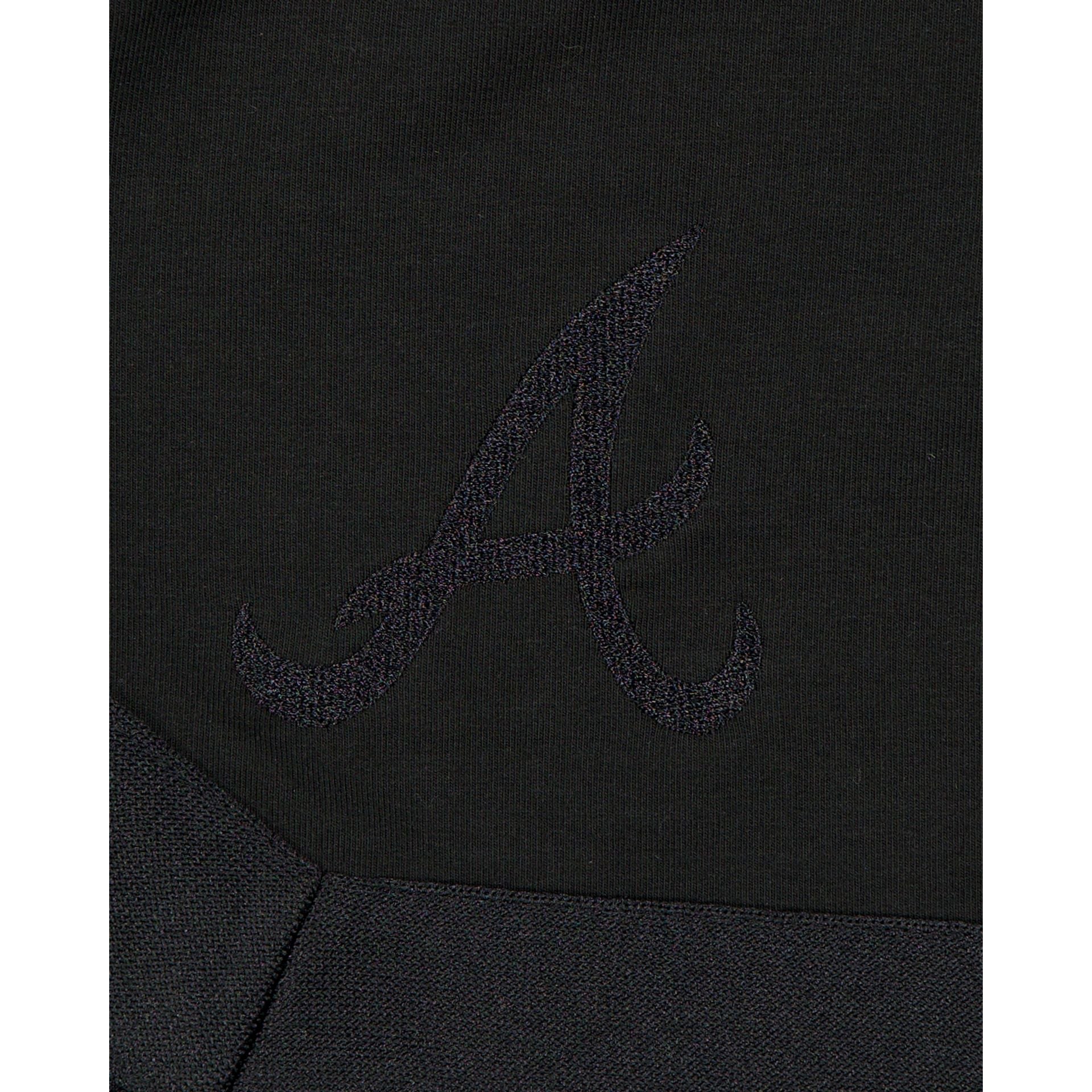 Atlanta Braves Black on Black Logo Select Shorts