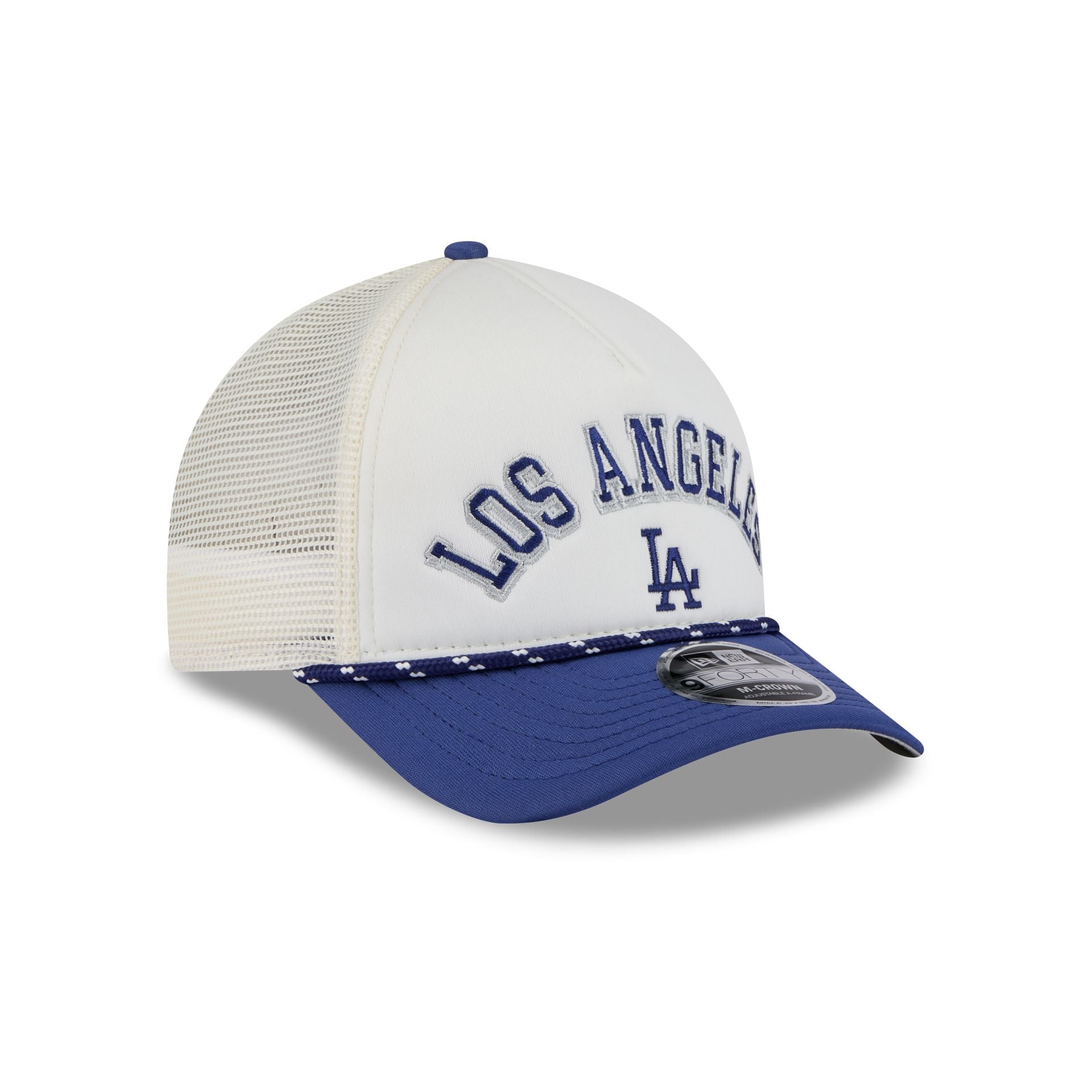 Los Angeles Dodgers Chrome Arch 9FORTY M-Crown A-Frame Trucker Hat