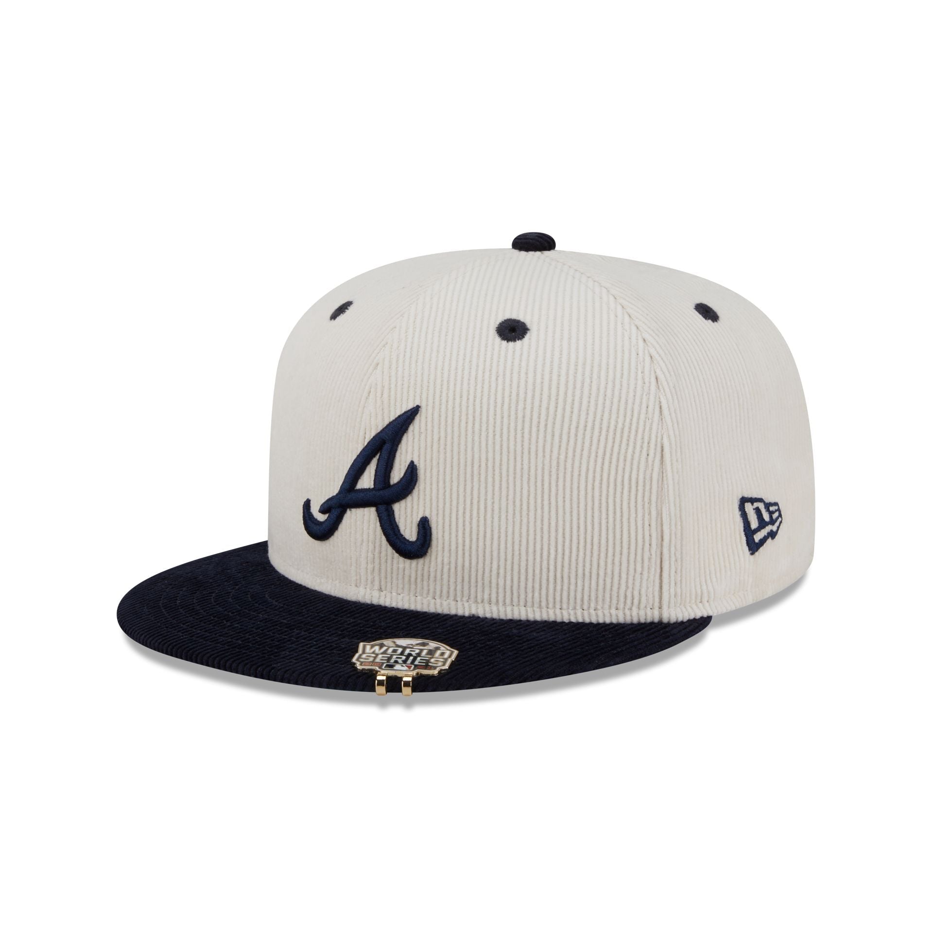 Atlanta Braves Two Tone Cord 59FIFTY Fitted Hat