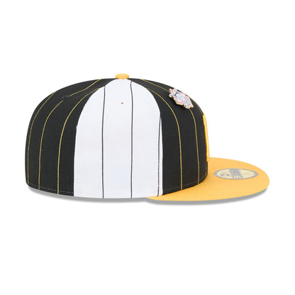 Pittsburgh Pirates Pinstripe League Pin 59FIFTY Fitted Hat