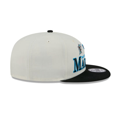 Miami Marlins Archive 9FIFTY Snapback Hat