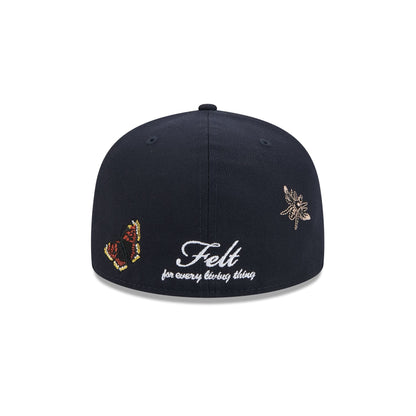 FELT x Boston Red Sox Navy 59FIFTY Fitted Hat