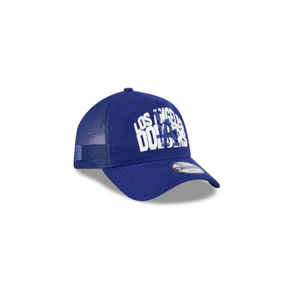 Los Angeles Dodgers Kids Chalk 9FORTY A-Frame Trucker Hat