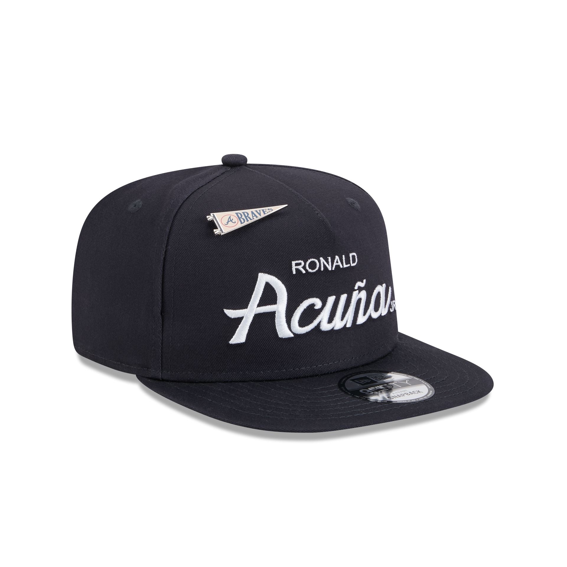 Atlanta Braves Ronald Acuña Jr. 9FIFTY A-Frame Snapback Hat