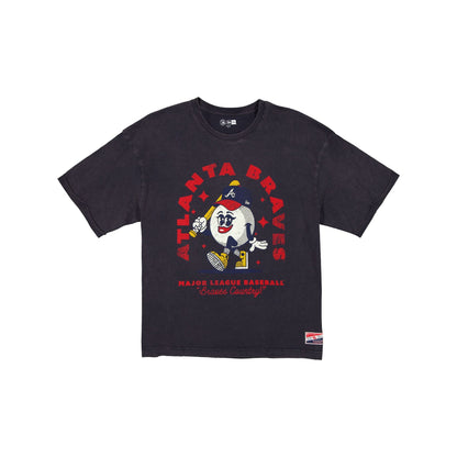 Atlanta Braves Throwback Character Women's T-Shirt