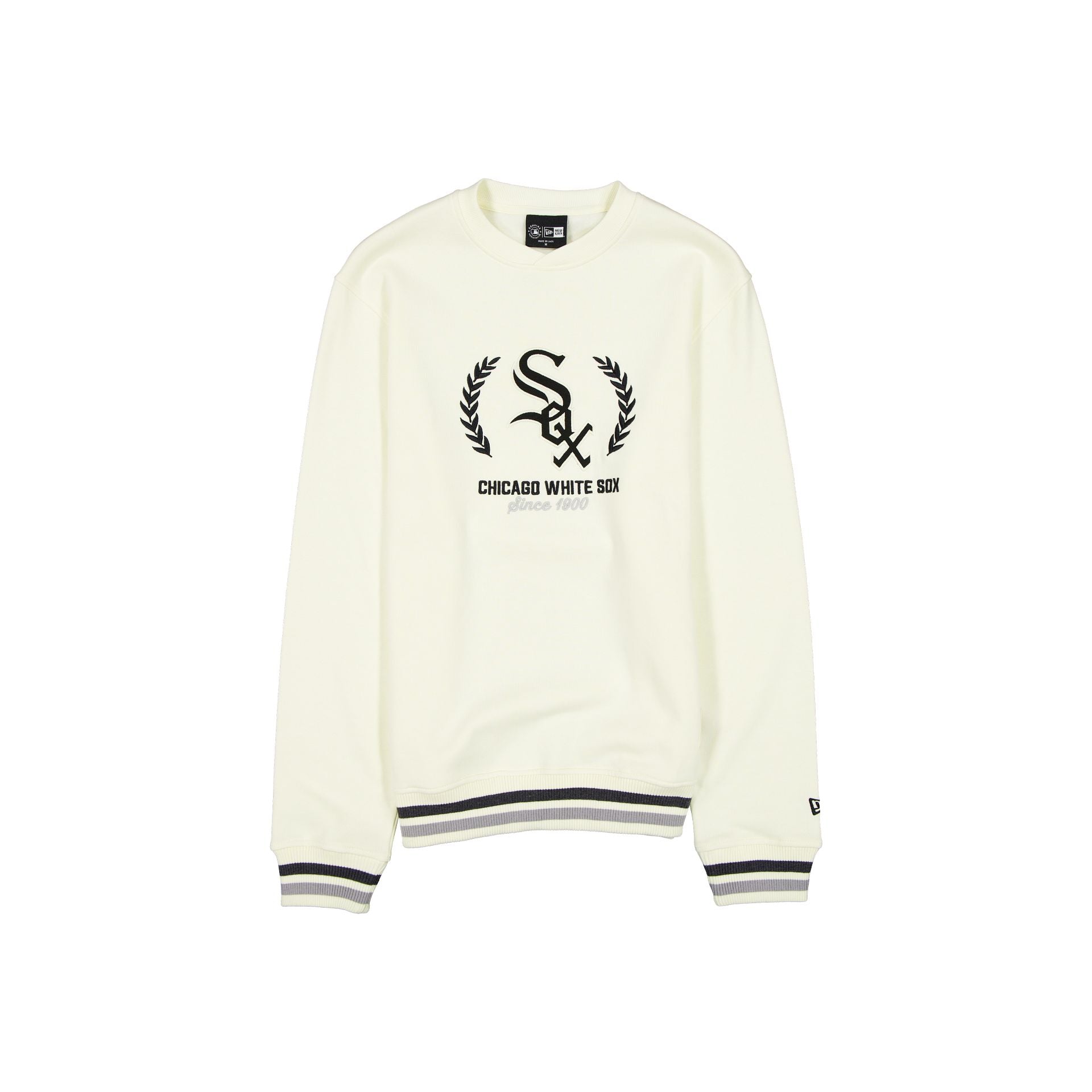 Chicago White Sox Throwback Chrome White Crewneck