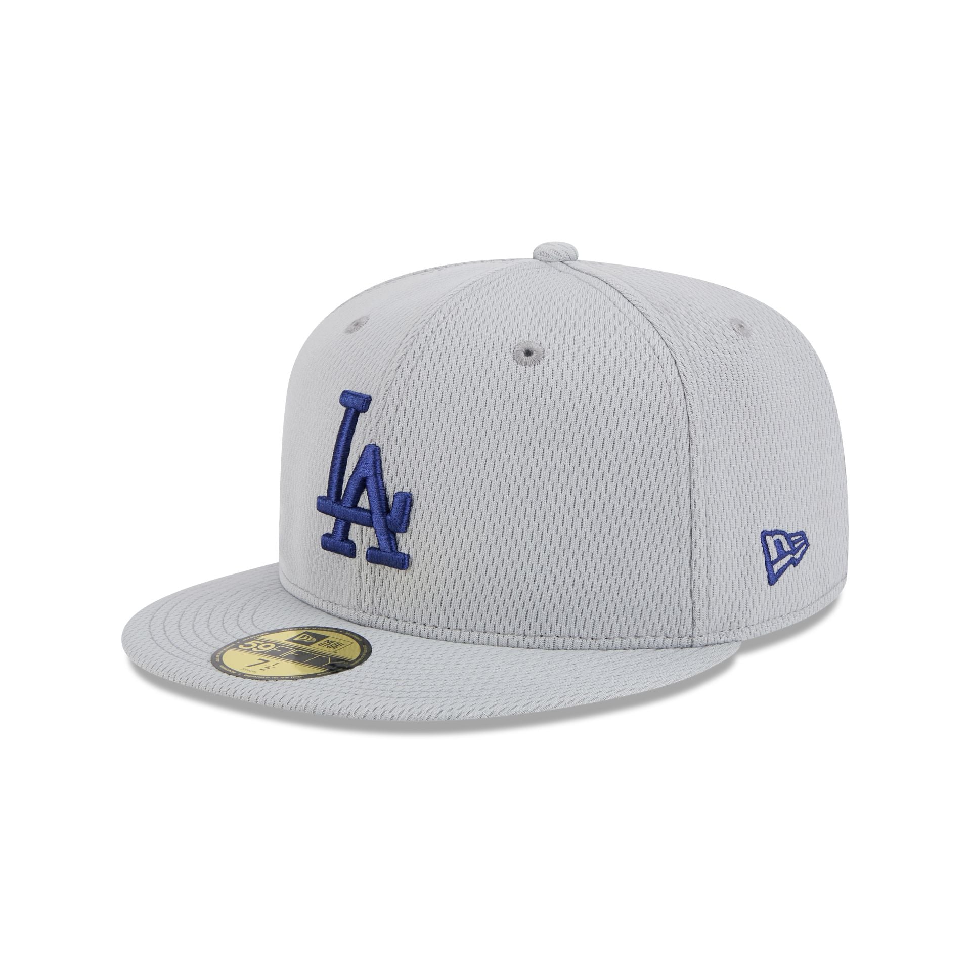 Los Angeles Dodgers 2025 Clubhouse Gray 59FIFTY Fitted Hat