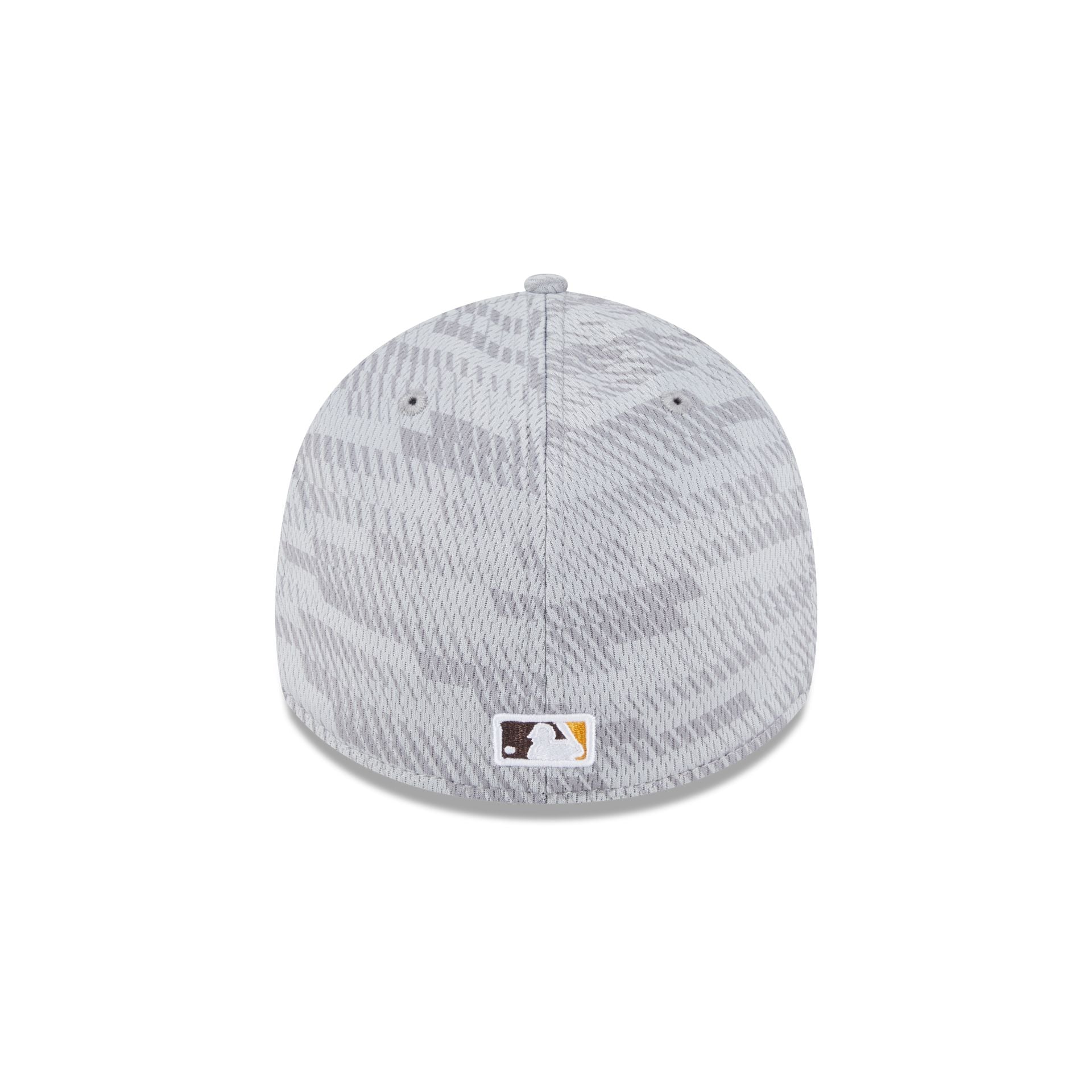 San Diego Padres 2025 Clubhouse Gray 39THIRTY Stretch Fit