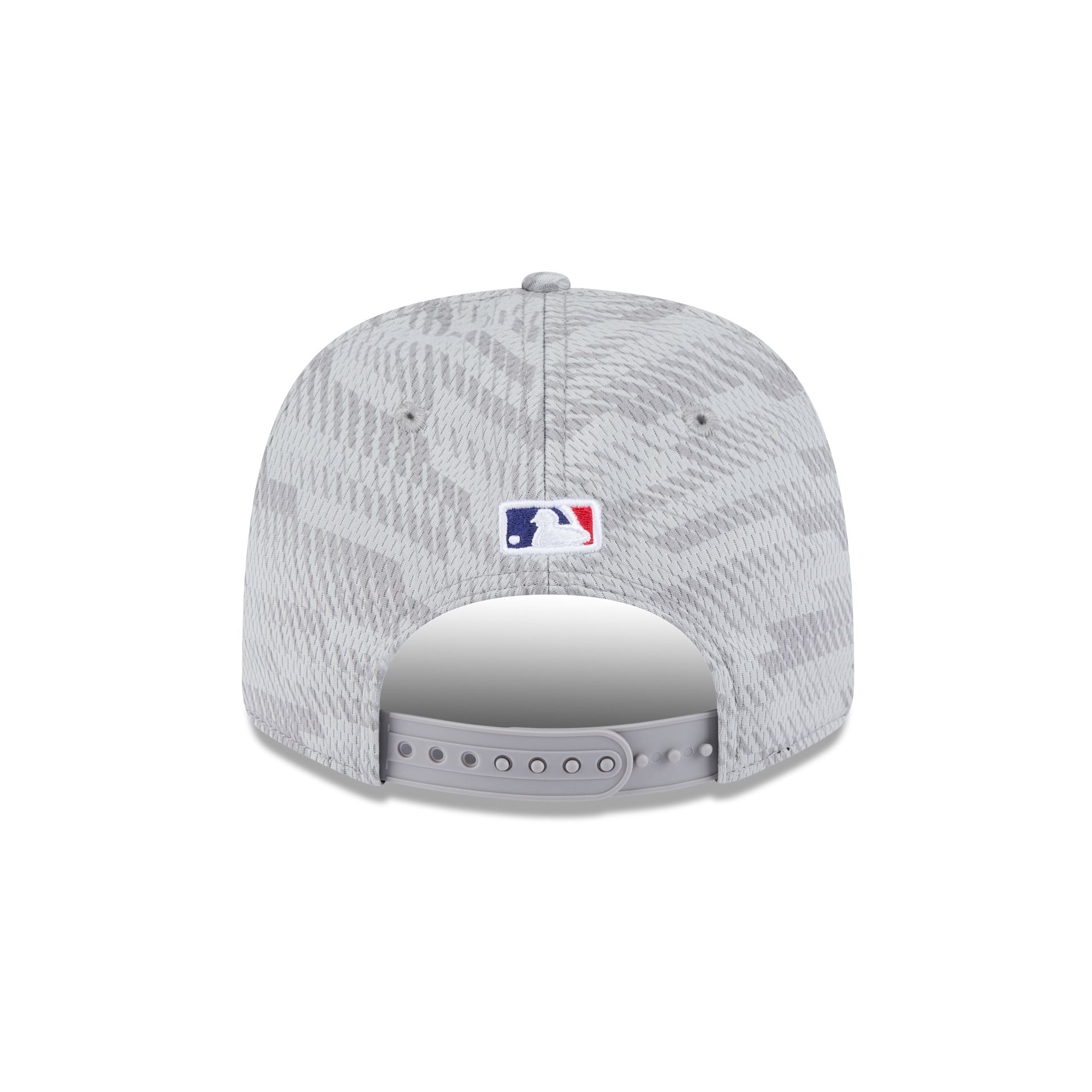 Los Angeles Dodgers 2025 Clubhouse Gray 9SEVENTY Stretch-Snap Hat