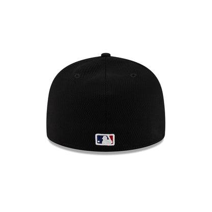 Los Angeles Dodgers 2025 Clubhouse Black 59FIFTY Fitted Hat
