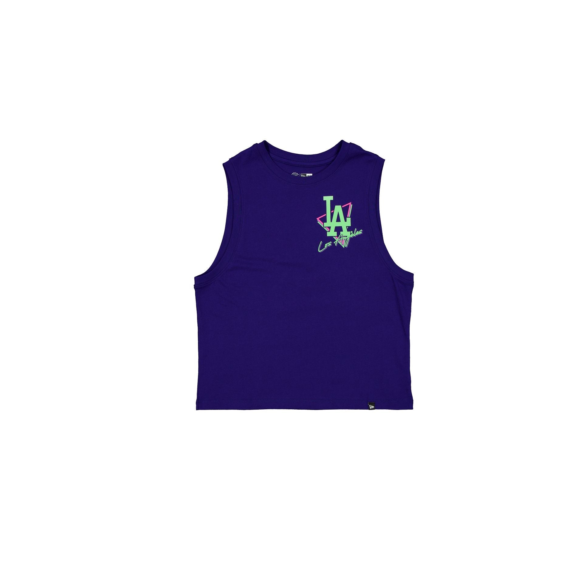 Los Angeles Dodgers Trend Glow Logo Women's Tank Top