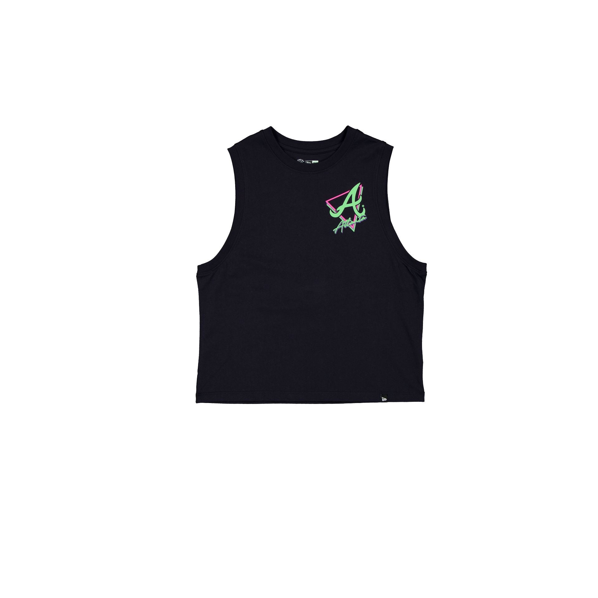 Atlanta Braves Trend Glow Logo Women's Tank Top