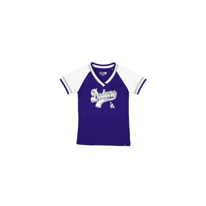 Los Angeles Dodgers Girls Baseball T-Shirt
