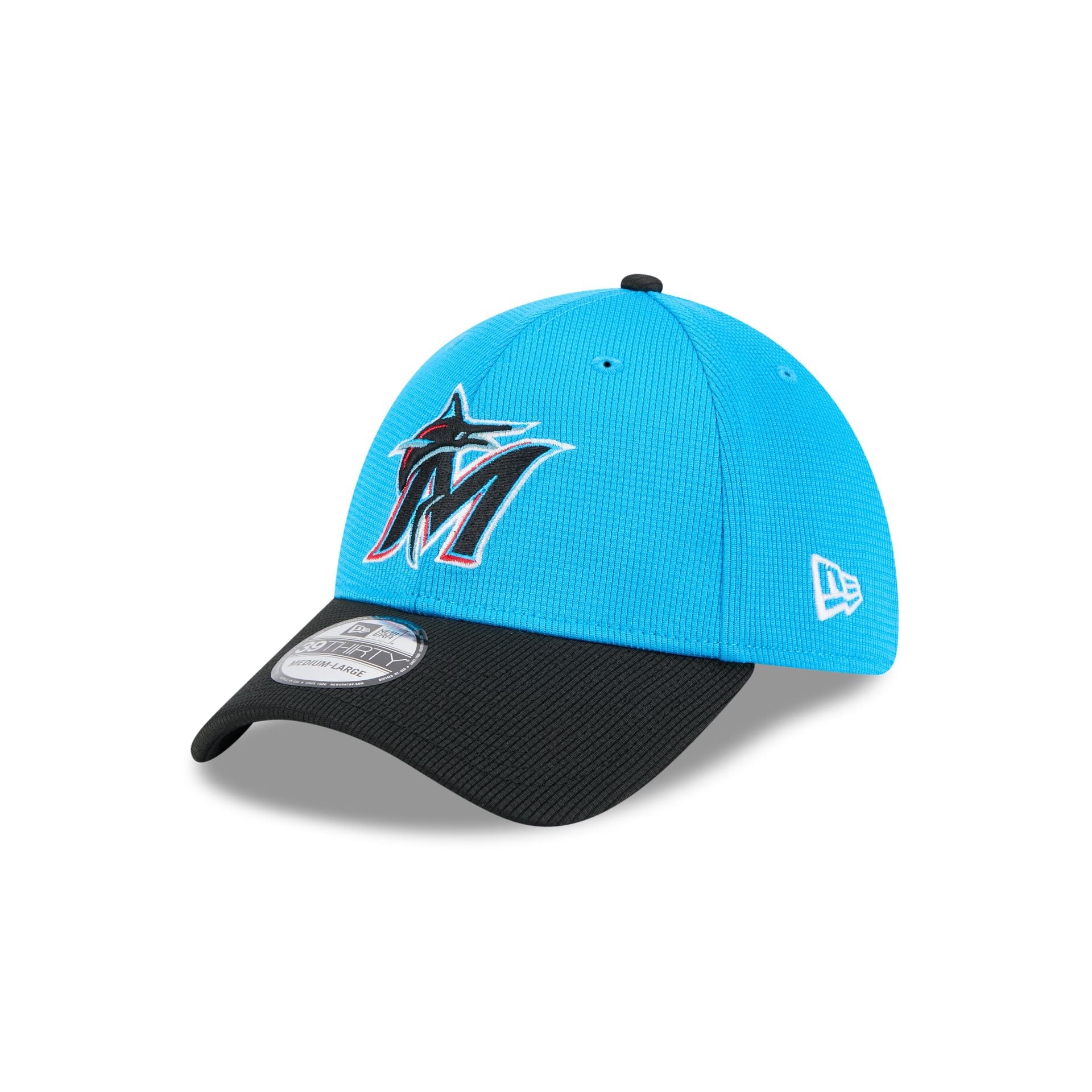 Miami Marlins 2025 Spring Training 39THIRTY Stretch Fit Hat