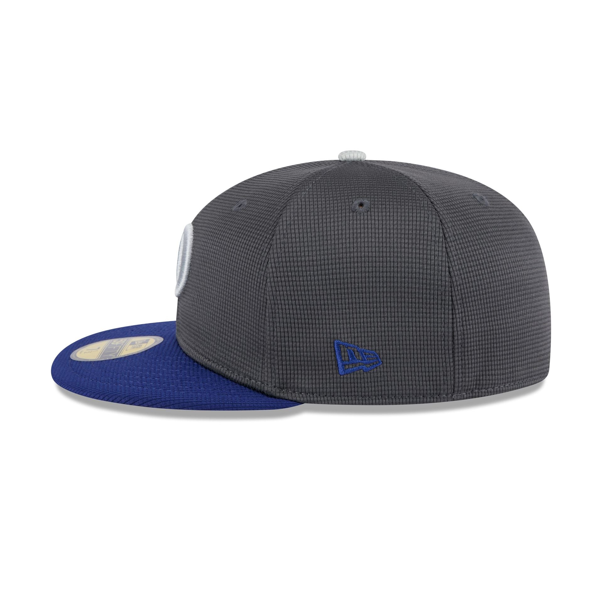 Los Angeles Dodgers 2025 Batting Practice Gray 59FIFTY Fitted Hat