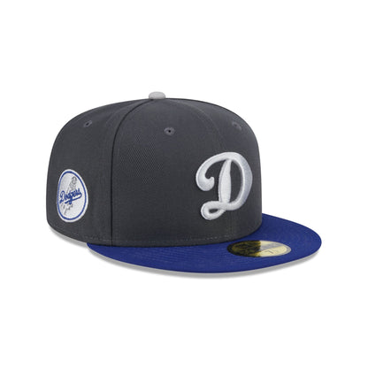 Los Angeles Dodgers 2025 Batting Practice Gray 9FIFTY Snapback Hat