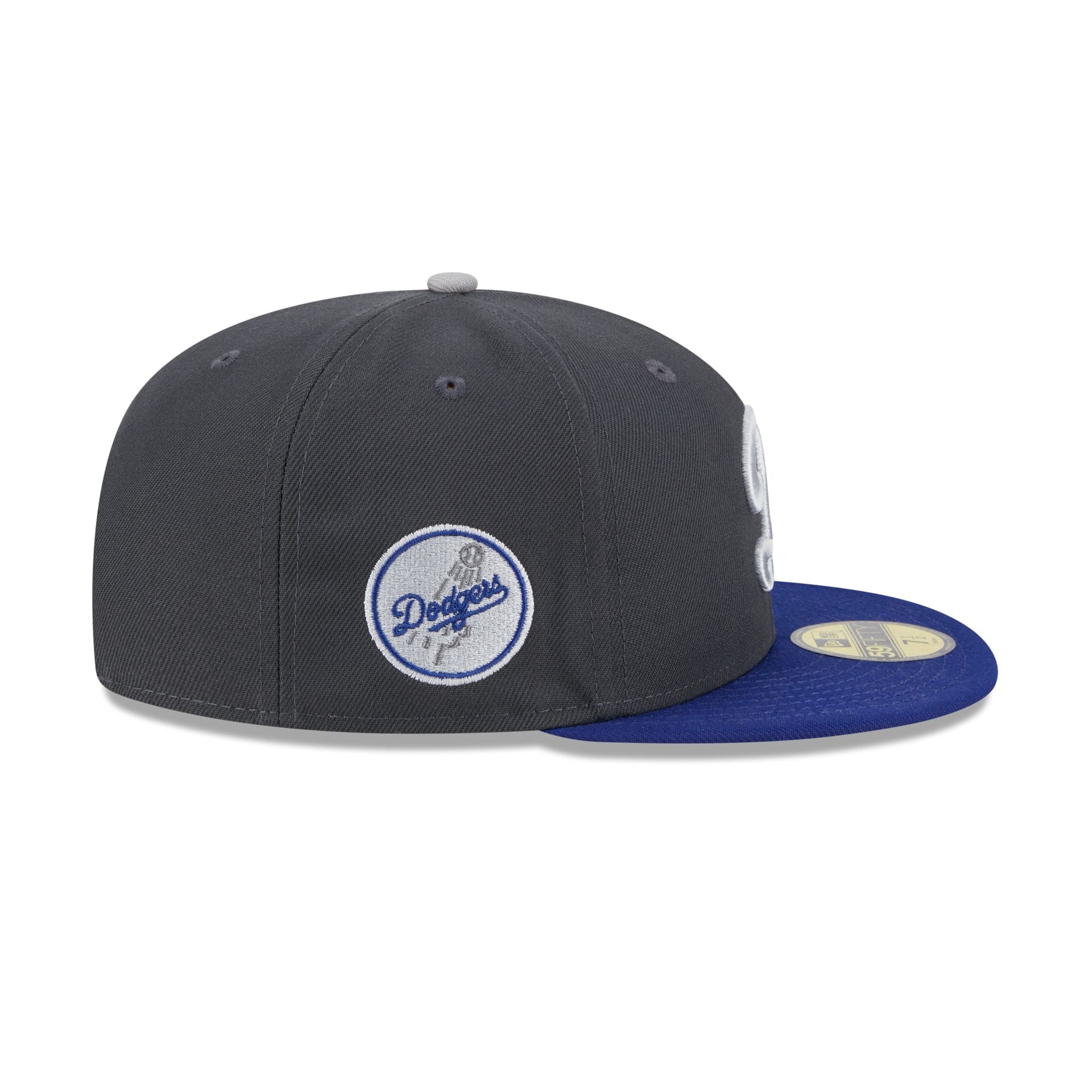Los Angeles Dodgers 2025 Batting Practice Gray 9FIFTY Snapback Hat